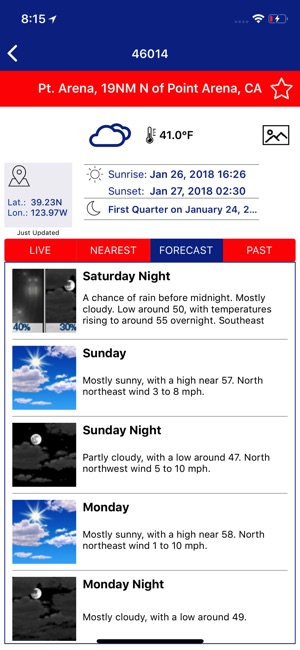 NOAA NDBC Buoy Live Marine PRO(圖1)-速報App