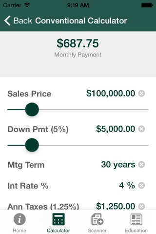King Financial MTG Calculator screenshot 3