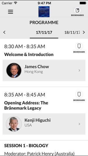 Branemark Memorial Symposium(圖3)-速報App