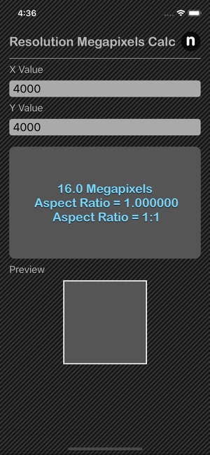 Resolution Megapixels Calc(圖2)-速報App