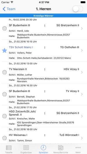 TSV Schott Mainz Handball(圖2)-速報App