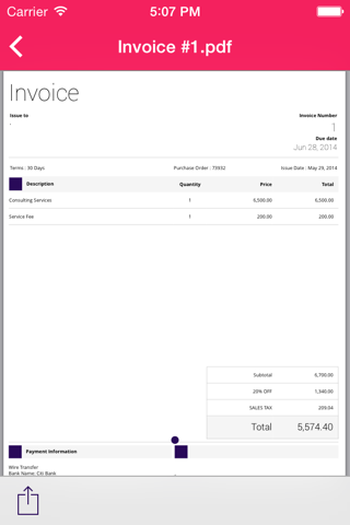 Invoice Center - Get Paid Fast screenshot 2