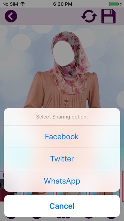 Hijab Fashion Photo Maker screenshot-4