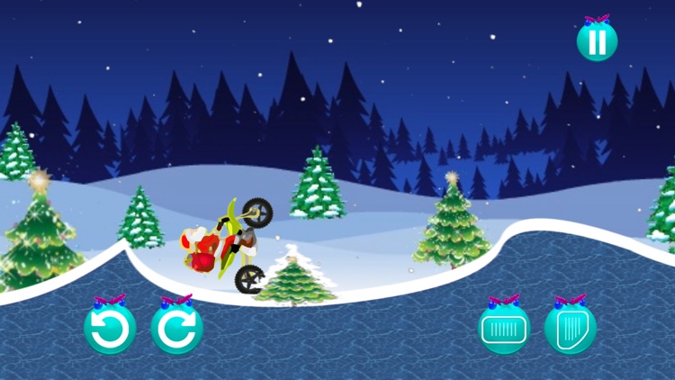 Santa Hill Bike Driving 3D screenshot-3