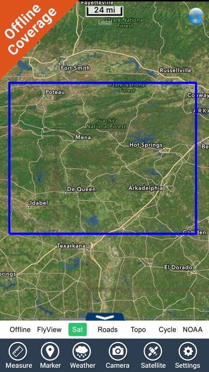 Ouachita National Forest - GPS Map Navigator screenshot-4