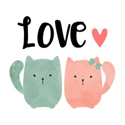 Love Quotes with Lovely & Cute Animal Couple Pack