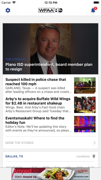 WFAA-North Texas News, Weather