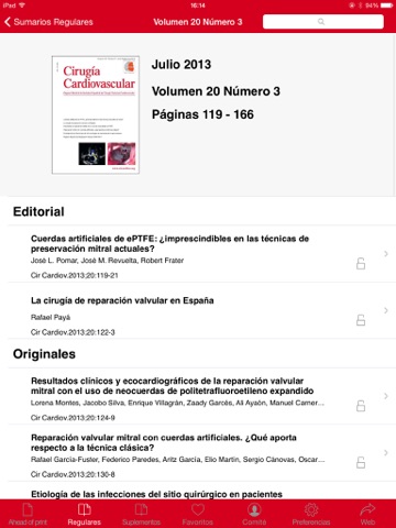 Cirugía Cardiovascular screenshot 3