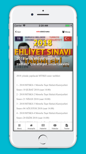 Fetih Sürücü Kursları(圖4)-速報App