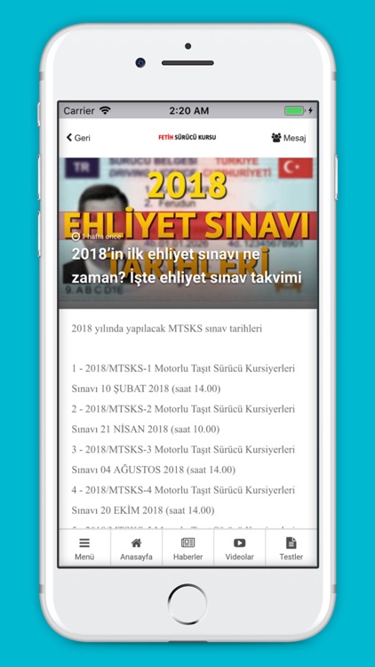 Fetih Sürücü Kursları screenshot-3