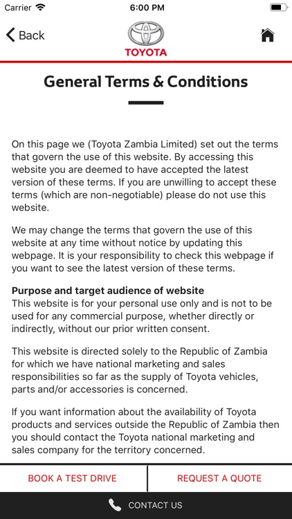 Toyota Zambia screenshot-7