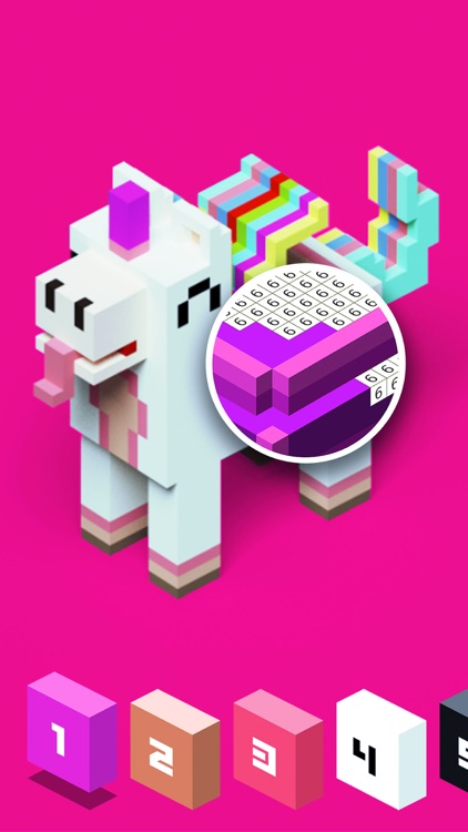 Voxly : Color by Number - 3D screenshot-3