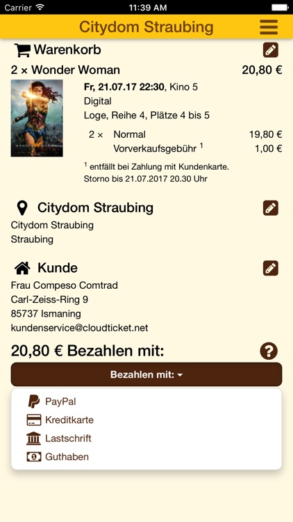 Citydom Straubing screenshot-4