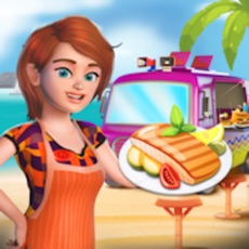Activities of Beach Food Truck -Cooking Game