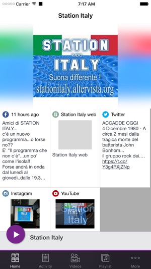 Station Italy