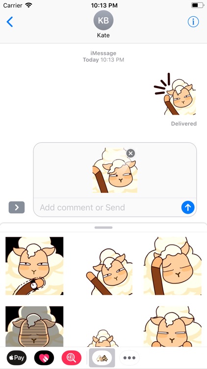 Cute Llama Stickers Pack