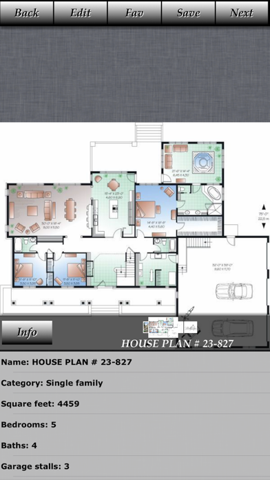 How to cancel & delete Luxury - House Plans from iphone & ipad 1