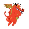 Cute Dragon - DragonMoji Sticker