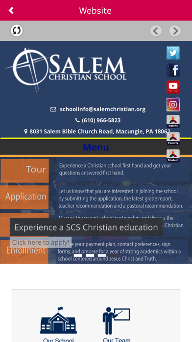 Salem Christian School screenshot 3