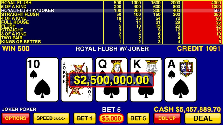 Video Poker Games screenshot-4