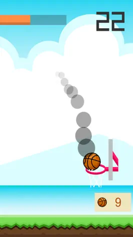 Game screenshot Flappy Ball - Tap To Dunk apk