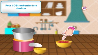 choclate strawberry cake game screenshot 3
