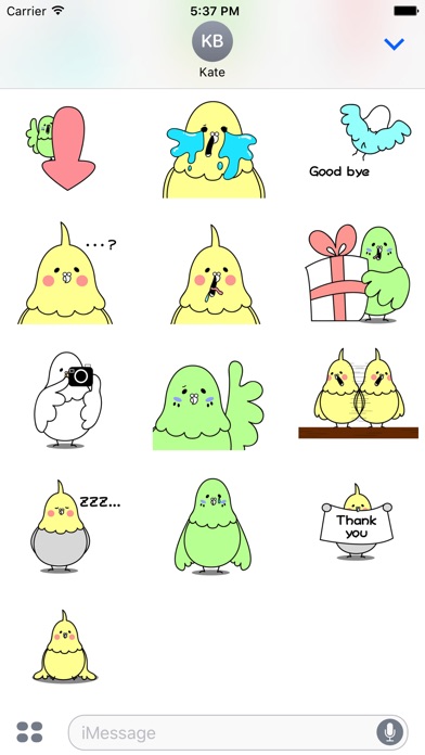 Drooping eyes true parrotsのスクリーンショット3 Drooping eyes true parrotsのスクリーンショット3