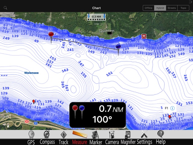 Walensee GPS Seekarte Pro(圖1)-速報App