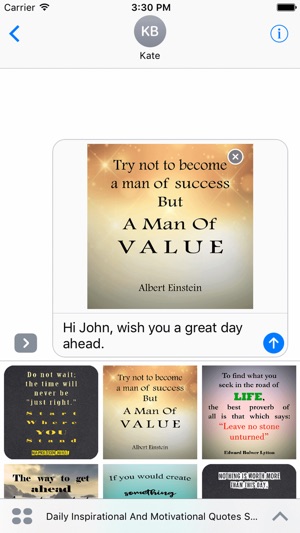 Daily Inspirational & Motivational Quotes Stickers(圖3)-速報App