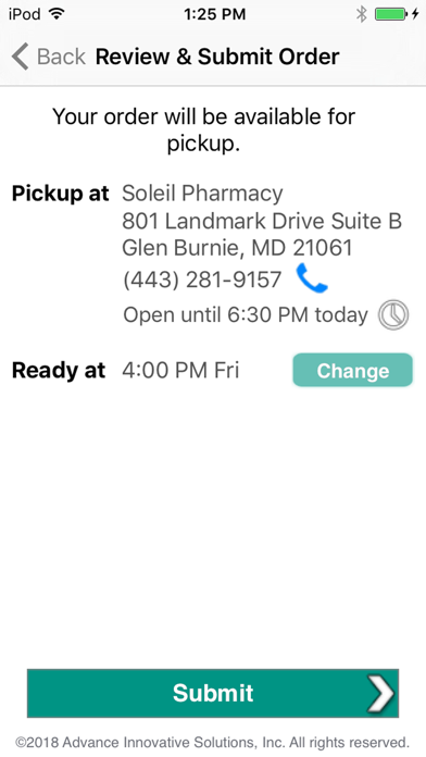Soleil Pharmacy screenshot 3