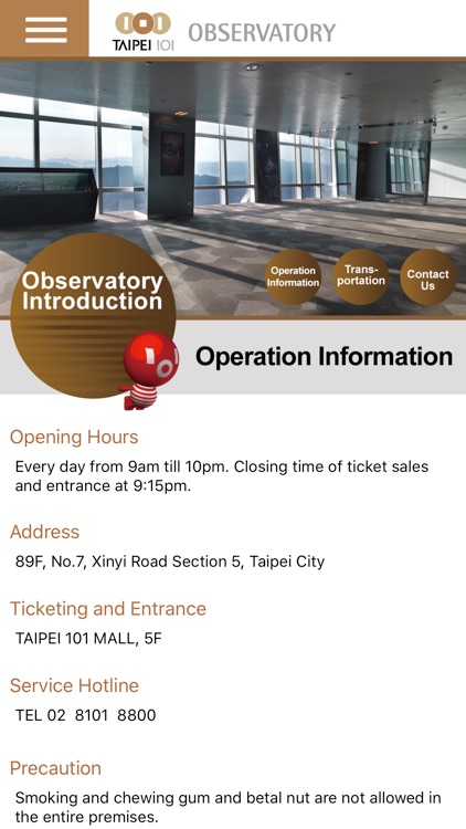TAIPEI 101 observatory