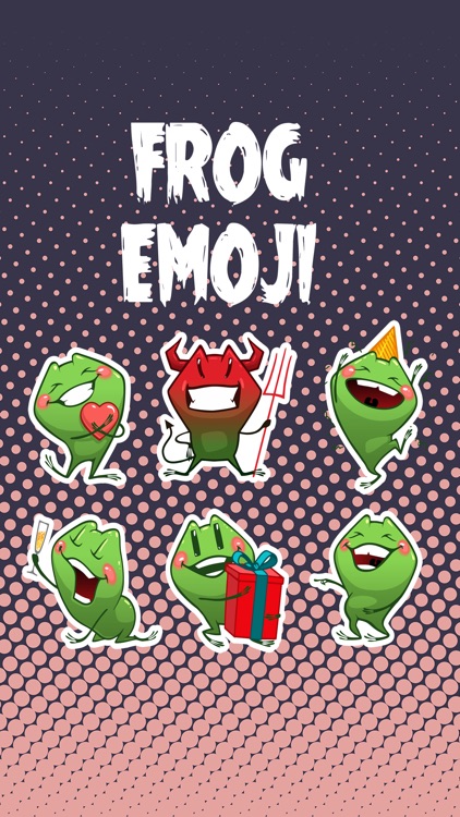 Travel Frog - iMessage Sticker