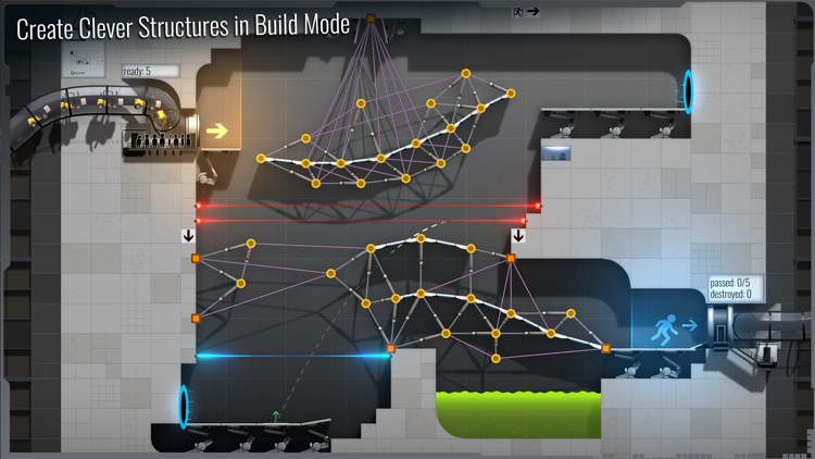 Bridge Constructor Portal screenshot-3