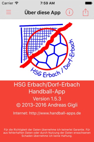 HSG Erbach/Dorf-Erbach screenshot 4