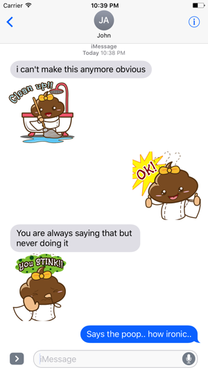 Animated Poopie Funny Stickers(圖4)-速報App