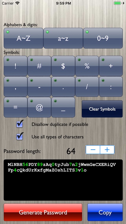 Quick Password Maker