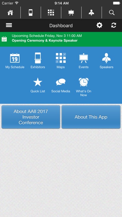 AAII Investor Conferences screenshot 2