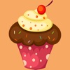 Cupcake Birthday Stickers