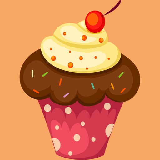 Cupcake Birthday Stickers icon