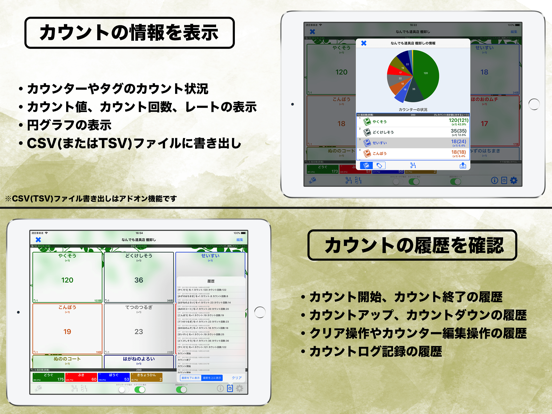サンプルカウンター for iPadのおすすめ画像3