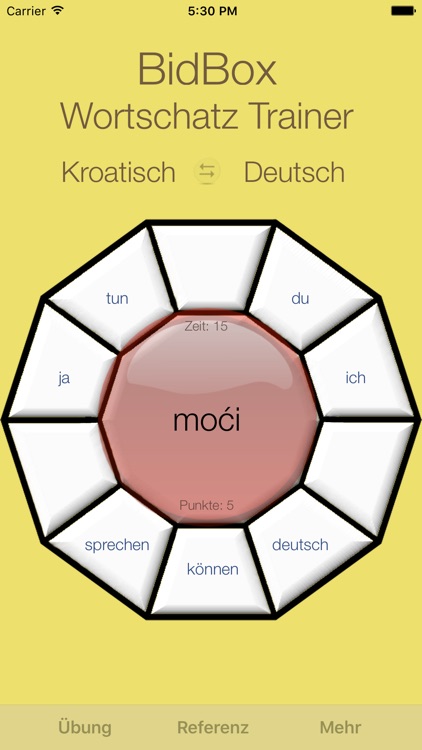 Vocabulary Trainer: German - Croatian