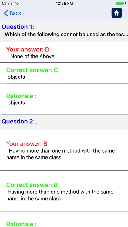 Java Quiz Questions Pro screenshot-4