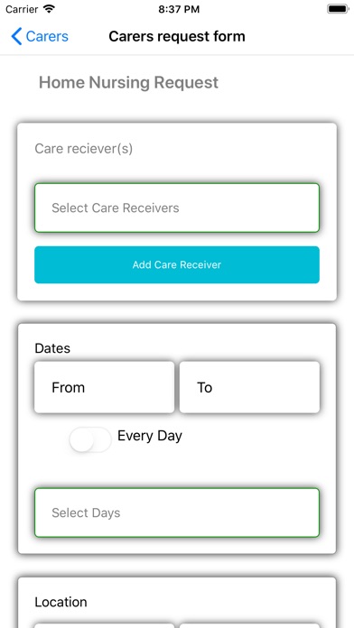 Carers screenshot 3