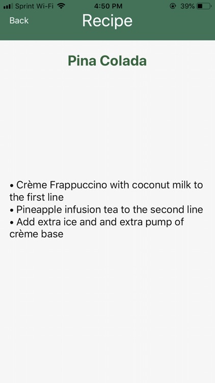 Secret Menu For Starbucks *AAU