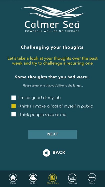 Calmer Sea: Digital therapy screenshot-6