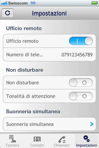 Swisscom BCM screenshot 4