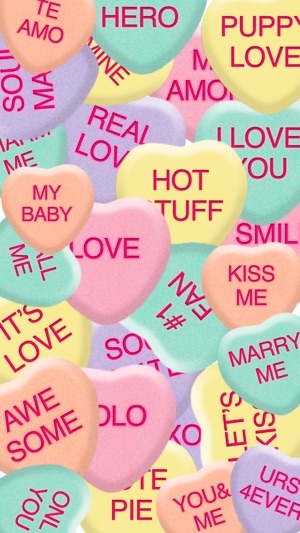 Candy Hearts - Sweet Emojis