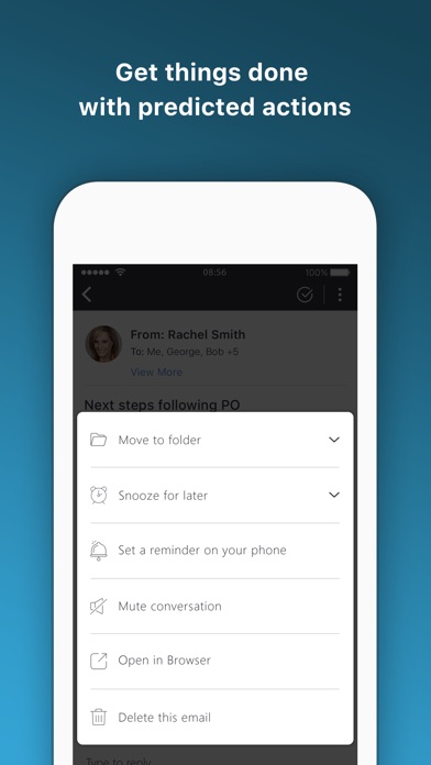 Knowmail Smart Email On-The-Go screenshot 2