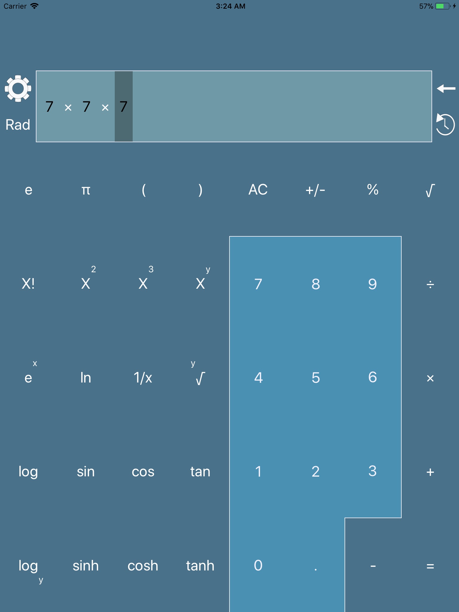 Rising Calculator Lite screenshot 2