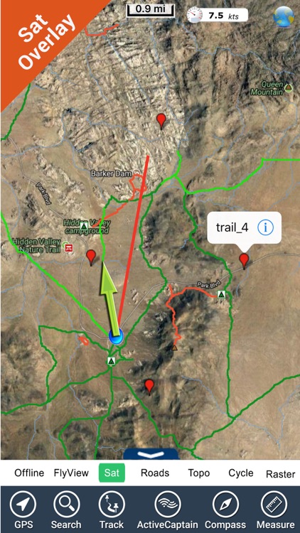 Joshua Tree National Park - GPS Map Navigator